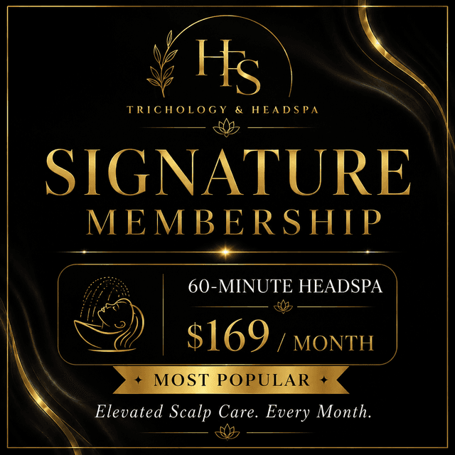 HFS Signature Membership at HFS Trichology & HeadSpa Inc. in Stockton, CA